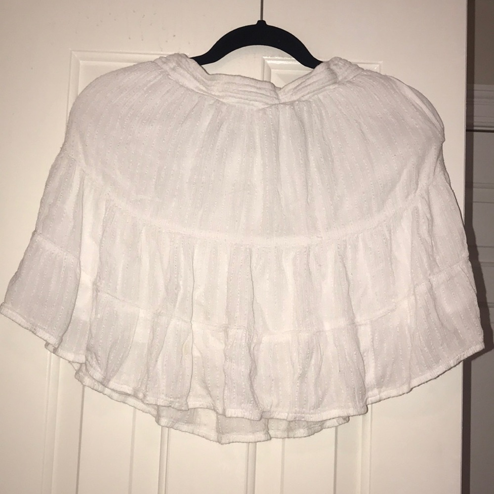 White skirt